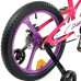Велосипед  RoyalBaby GALAXY FLEET PLUS MG 18" розовый - фото №10